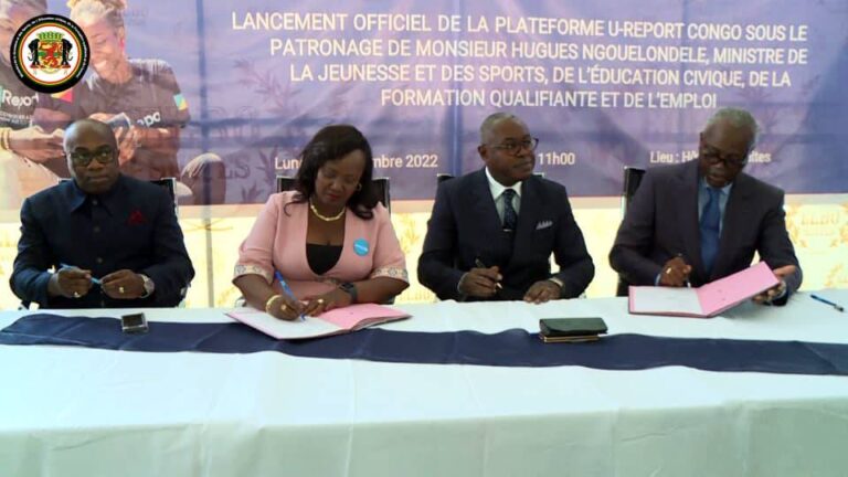 Lancement officiel de la plate-forme U-REPORT