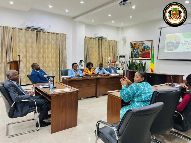 RESTITUTION DES RÉSULTATS DU SONDAGE SUR LA DÉLINQUANCE JUVÉNILE PAR LA COMMISSION TECHNIQUE DE LA PLATE-FORME U-REPORT CONGO.