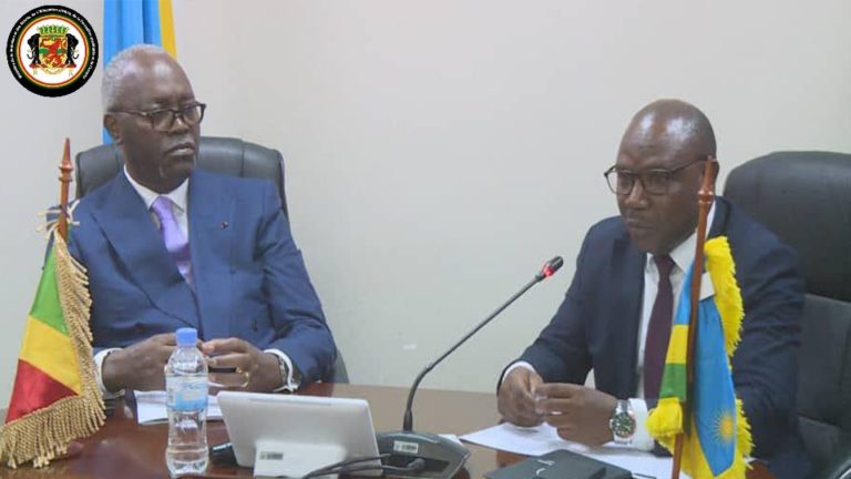 SÉJOUR DE TRAVAIL DU MINISTRE HUGUES NGOUELONDELE AU RWANDA