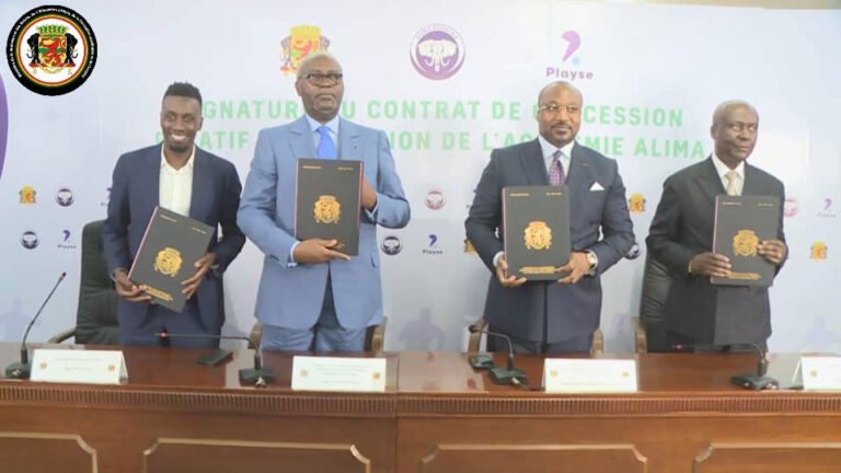 Contrat de concession lié à la gestion de l&rsquo;académie Alima.