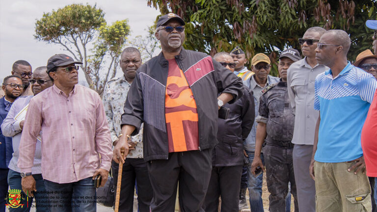 𝐕𝐢𝐬𝐢𝐭𝐞 𝐩𝐫é𝐩𝐚𝐫𝐚𝐭𝐨𝐢𝐫𝐞 𝐝𝐮 𝐌𝐢𝐧𝐢𝐬𝐭𝐫𝐞 𝐝𝐞 𝐥𝐚 𝐉𝐞𝐮𝐧𝐞𝐬𝐬𝐞 𝐞𝐭 𝐝𝐞𝐬 𝐒𝐩𝐨𝐫𝐭𝐬 à 𝐀𝐮𝐛é𝐯𝐢𝐥𝐥𝐞